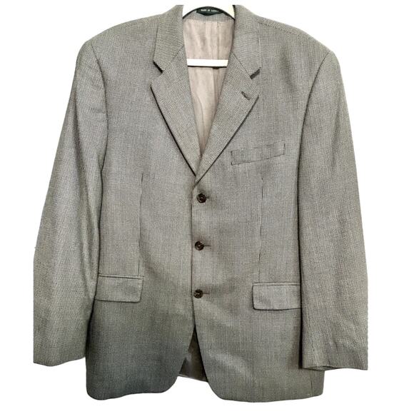 Vintage Ralph Lauren Houndstooth Sport Coat Costume Theater Academia 42R Retro - Picture 2 of 13